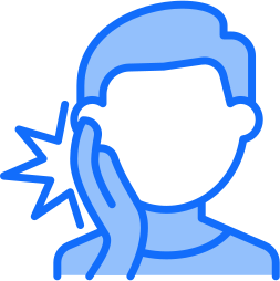 Tooth pain icon - Emergency dentist Leatherhead